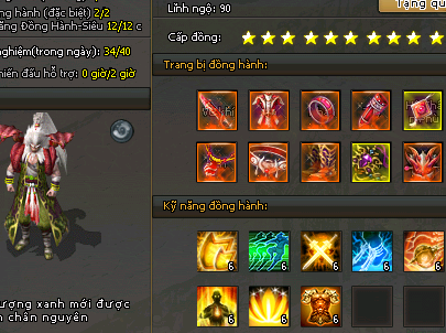 Nâng Cấp Trang Bị Đồng Hành - Set 2